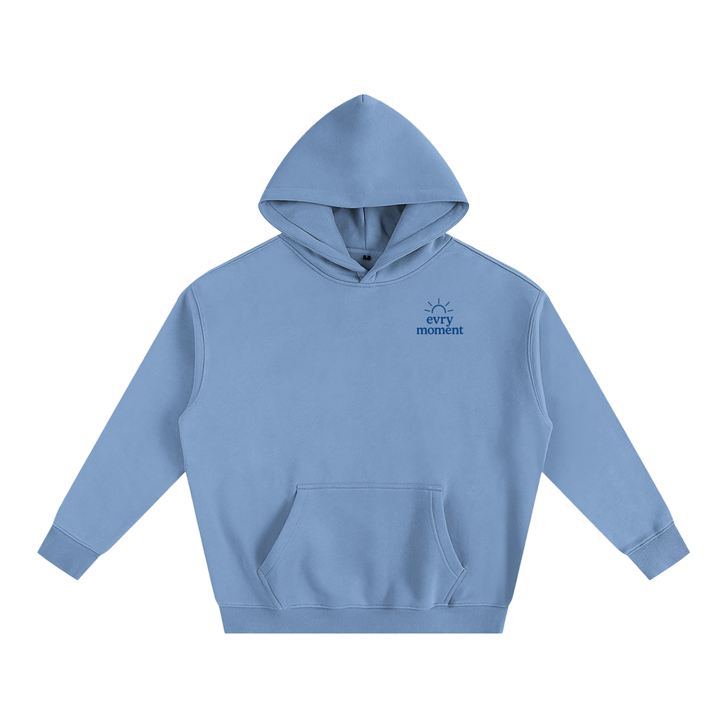 clouds oversized fleece hoodie