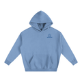 clouds oversized fleece hoodie