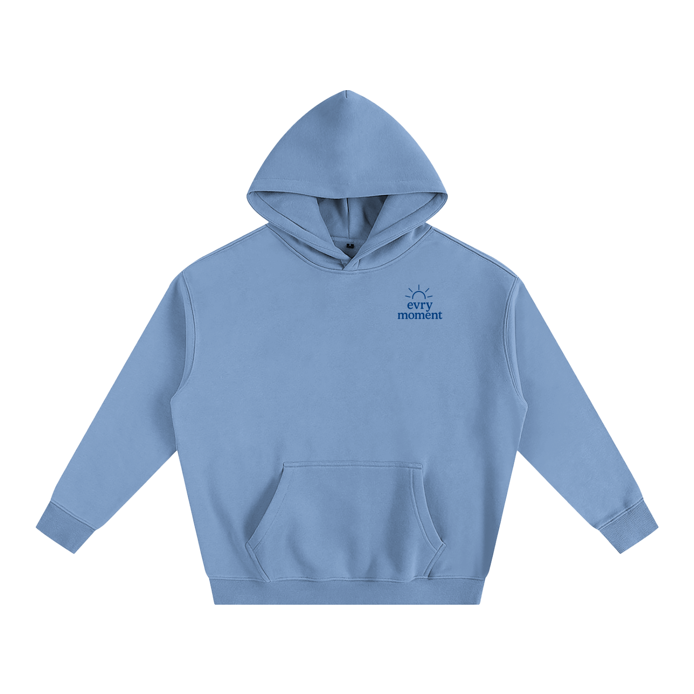 clouds oversized fleece hoodie
